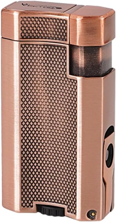 Vector Vmotion Double Flame Lighter (Copper Gold)