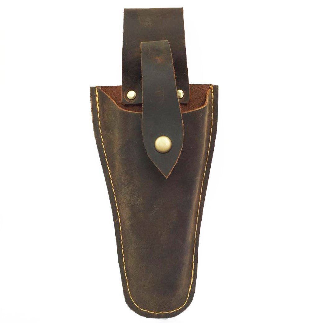 Plier Holder for Belt, Durable Leather Sheath Pouch Holder Gardening Tools Holster Belt Case for Garden Pruning Pliers Shears Scissors or Knife,Tools Gifts for Men Dad Husband Boyfriend