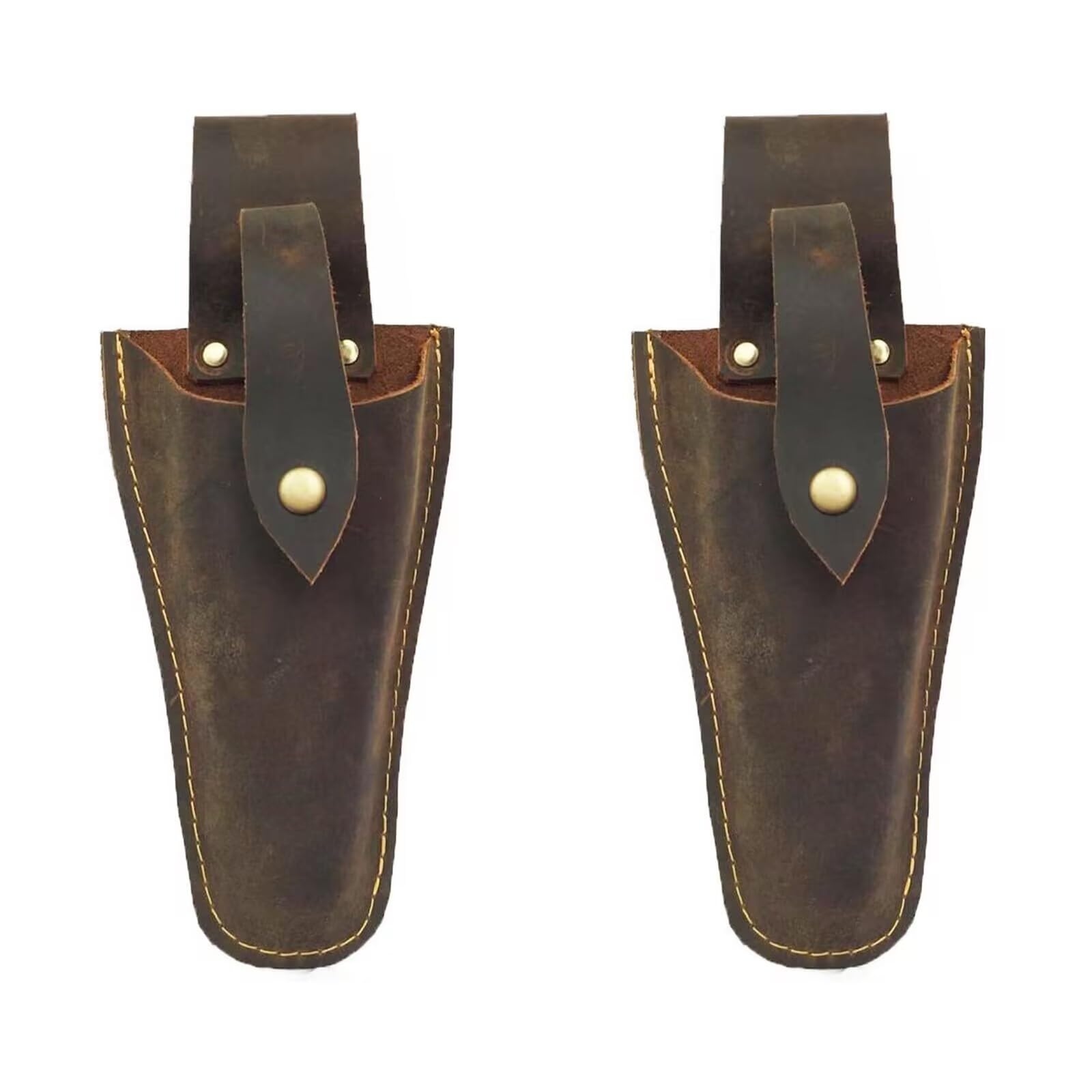 Plier Holder for Belt, Durable Leather Sheath Pouch Holder Gardening Tools Holster Belt Case for Garden Pruning Pliers Shears Scissors or Knife,Tools Gifts for Men Dad Husband Boyfriend