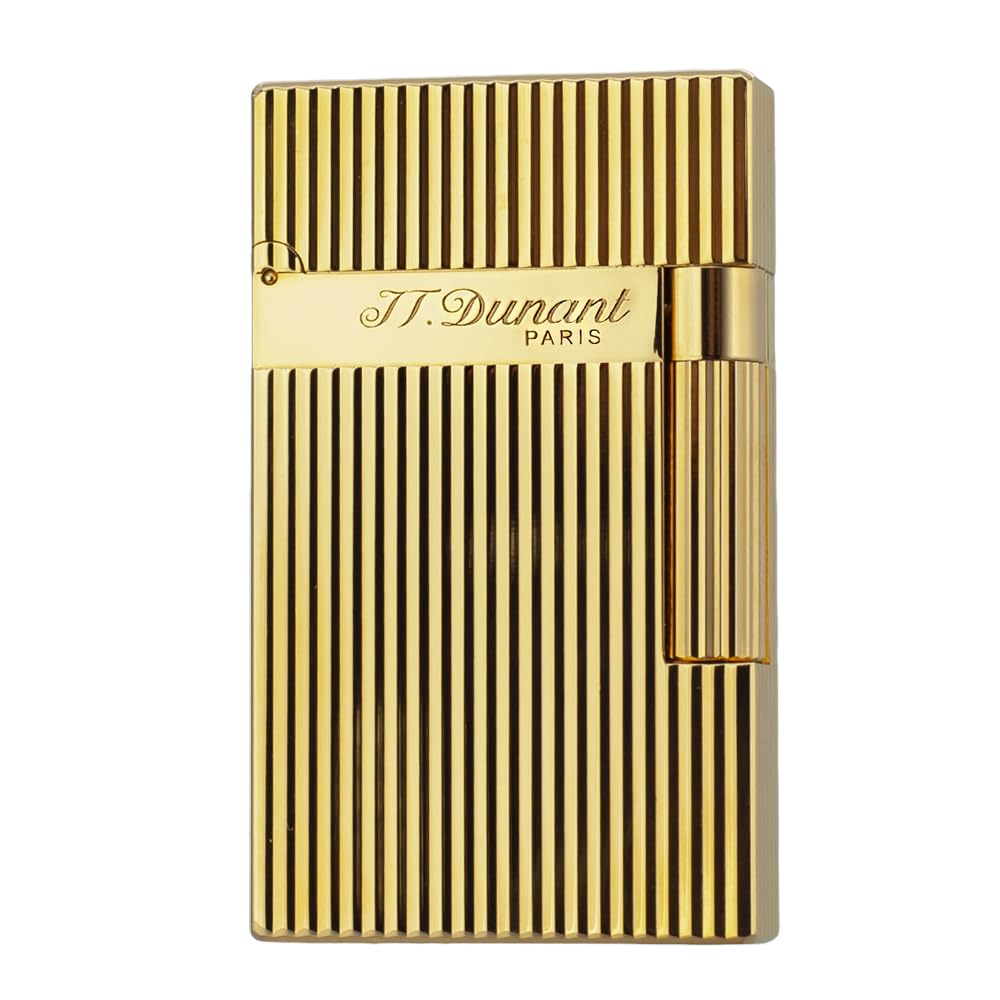 Classic Lighter,Vertical Lines Silver Lighters,Soft Flame,Refillable, lighters That Ping,Gift for Men Dad Boyfriend