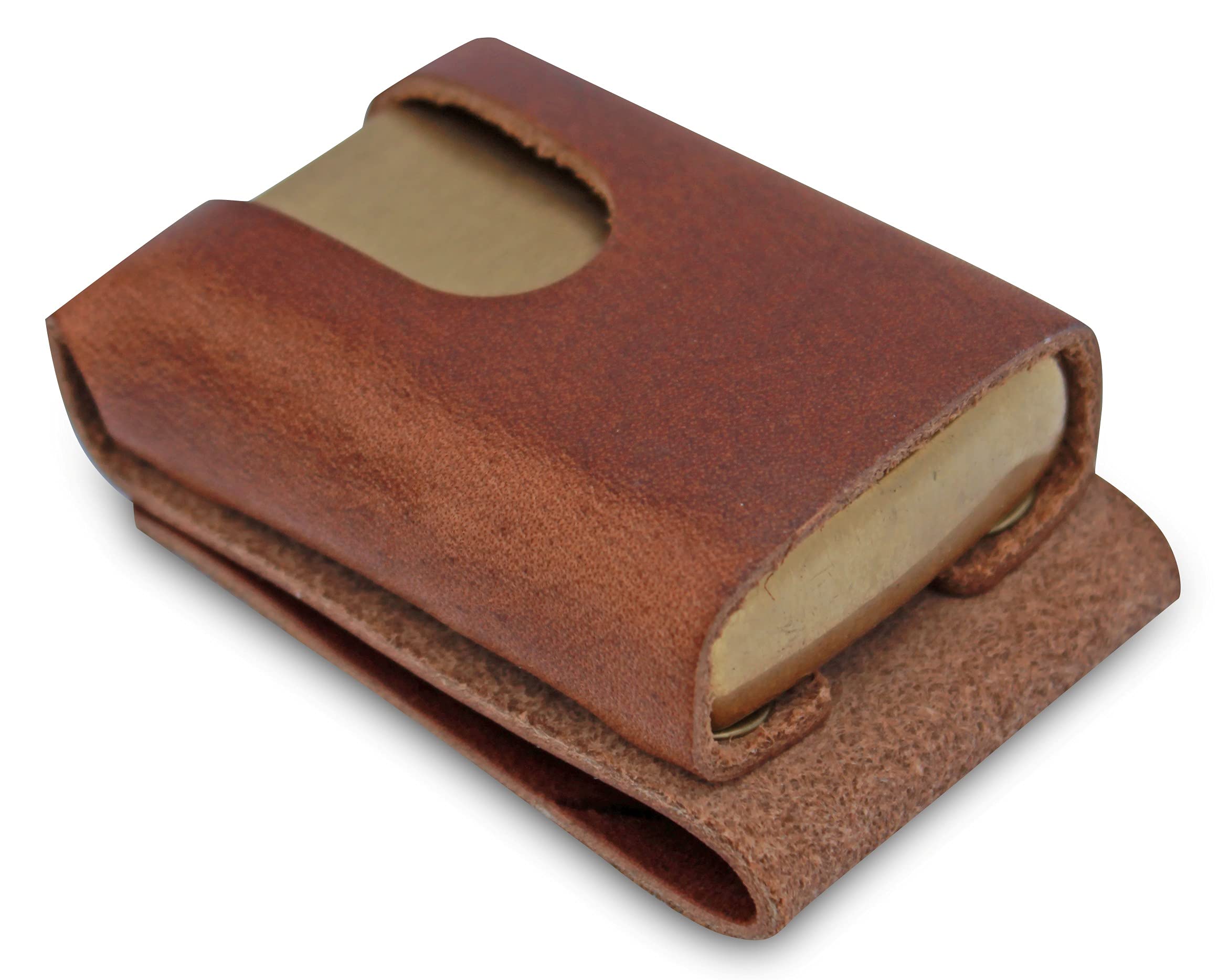 American Bench Craft Leather Lighter Pouch - Belt Case for Zippo Lighter